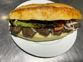 Ekmek Arası Kasap Köfte+coca-cola görseli
