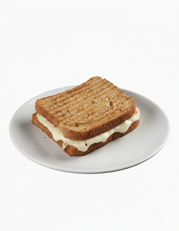 Kepek Ekmeğine Kaşarlı Tost görseli