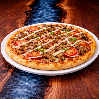 Dönerli Pizza görseli