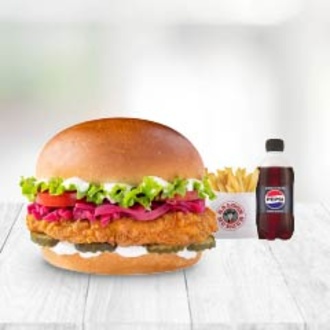 Wanted Burger Menü görseli