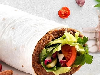 Çift Lavaş Çiğ Köfte Dürüm görseli