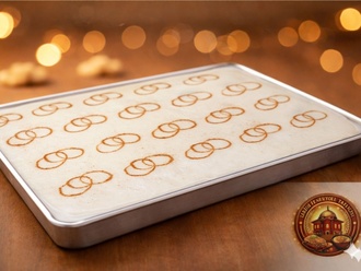 Tavukgöğsü Tatlısı 15 Dilim (Tepsi) görseli