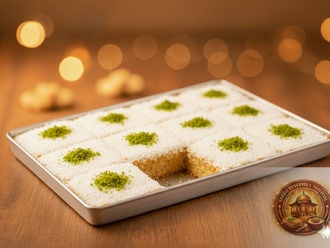 Kıbrıs Tatlısı 15 Dilim (Tepsi) görseli