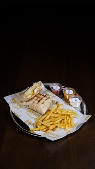 Tavuk Sezar Tacos görseli