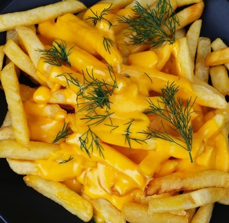 Cheddar Soslu Patates Tava görseli