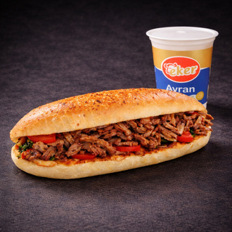 Ekmek Arası Et Döner Menü (100 Gr.) görseli