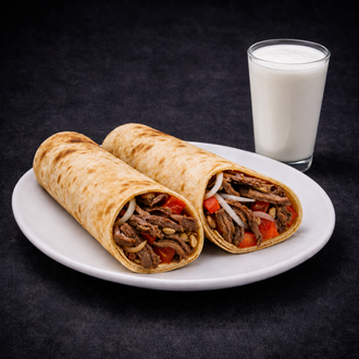 Dürüm Et Döner Menü (120 Gr.) görseli