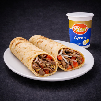 Dürüm Et Döner Menü (70 Gr.) görseli