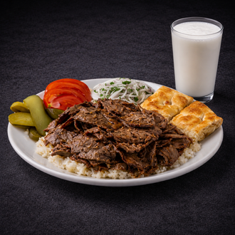 Pilavüstü Et Döner Menü (100 Gr.) görseli