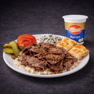 Pilavüstü Et Döner Menü (150 Gr.) görseli