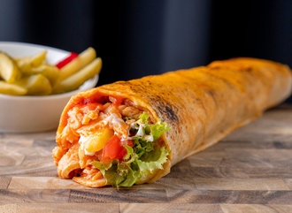 Soslu Tavuk Dürüm 100 Gr görseli