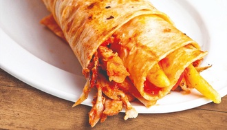 Soslu Tavuk Dürüm 150 Gr görseli