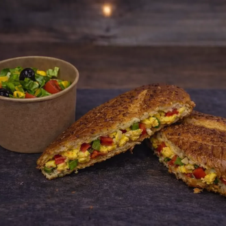 Omlet Tost (Sebzeli) görseli