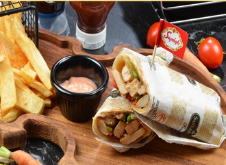 Tavuklu Wrap (150 Gr) görseli