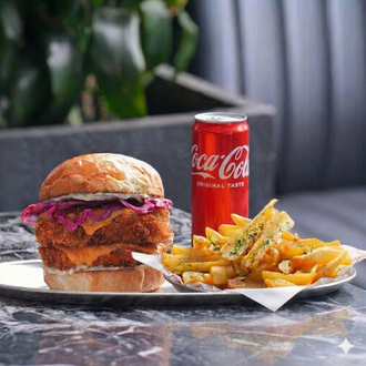 Tavuk Burger Menü görseli