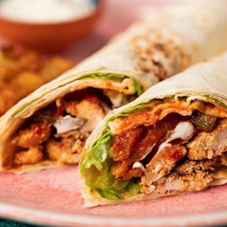 Garlic Sarımsak Soslu Dön Dön Vıp Tavuk Döner Dürüm (70 Gr) görseli