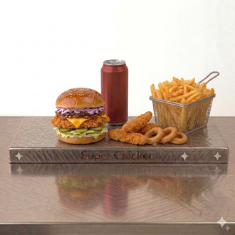 Xl - Pure Chick Chicken Burger Menü görseli