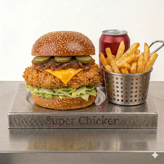 Pure Chick Chicken Burger Menü görseli