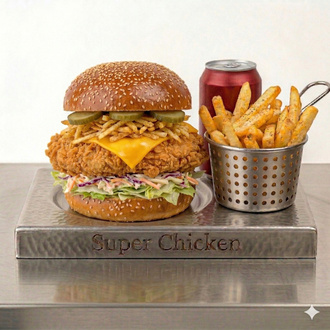Slaw Crunch Chicken Burger Menü görseli