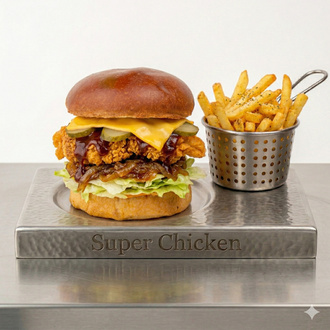 Bbq Legend Chicken Burger görseli