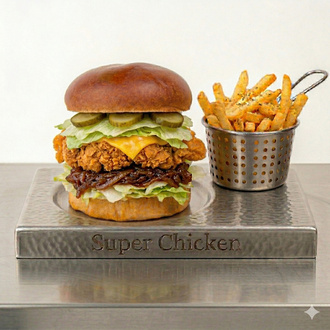 Pure Chick Chicken Burger görseli