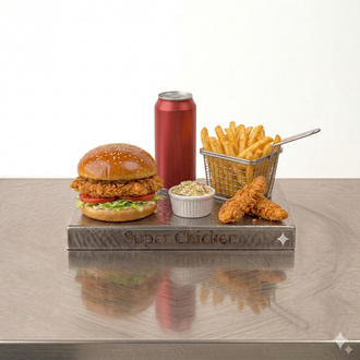 Cole Max Chicken Burger Menü görseli