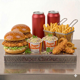 İkili Full Package Burger Menü görseli