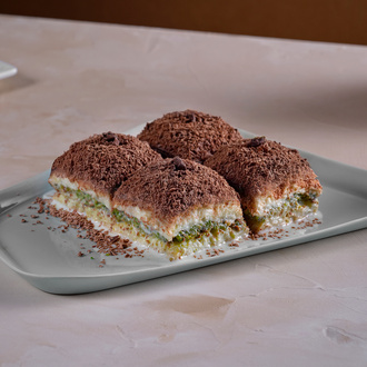 Bitter Çikolatalı Kahveli Soğuk Baklava (750 Gr) görseli