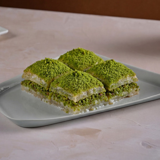 Antep Fıstıklı Soğuk Baklava (Yeşil) (500 Gr) görseli