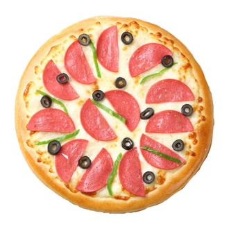 Salamlı Pizza (Büyük Boy) görseli