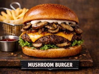 Mushroom Burger görseli