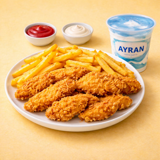 Çıtır Tavuk Menüsü görseli