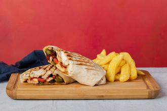 Ceasar Chicken Wrap+cola 330Ml görseli