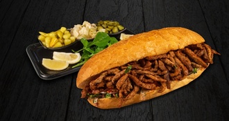 Köz Patlıcanlı Et Ekmek görseli