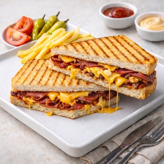 Pastırmalı Yumurtalı Ayvalık Tostu Menü görseli