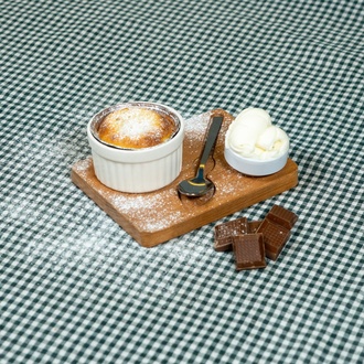 Beyaz Çikolatalı & Tahinli Sufle görseli