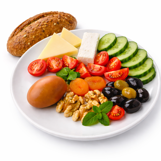 Fit Kahvaltı Tabağı görseli