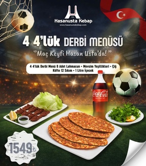4 - 4'Lük Derbi Menüsü görseli