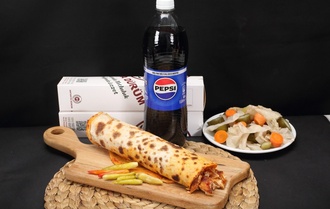 2 Kişilik Tavuk Döner Dürüm Menü görseli
