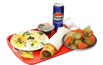 Ankara Usulü Sossuz Tavuk Döner Dürüm Menü görseli