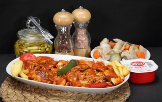 İskender (Tavuk Dönerden) 150 Gr görseli