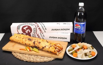 2'Li Mega Tavuk Döner Menü görseli