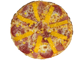 Deluxe Pizza (Orta) görseli