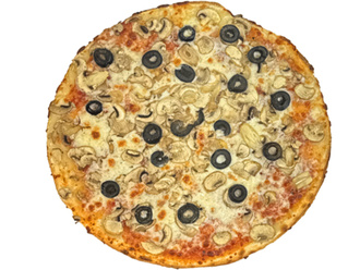 Mantarlı Pizza (Büyük) görseli