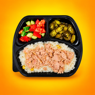 Ton Balıklı Pilav (Küçük) görseli