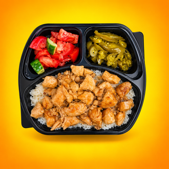 Barbekü Soslu Tavuk Pilav (Küçük) görseli