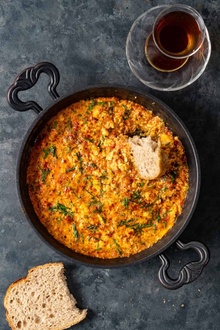 Mantarlı (Soğanlı) Menemen Menü görseli