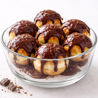 Belçika Çikolatalı Profiterol (500 Gr) görseli