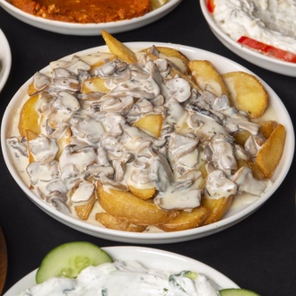 Kremalı Mantarlı Patates görseli