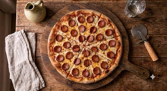Sucuklu Pizza (40 Cm) görseli